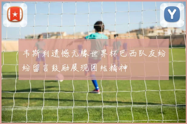 韦斯利遗憾无缘世界杯巴西队友纷纷留言鼓励展现团结精神